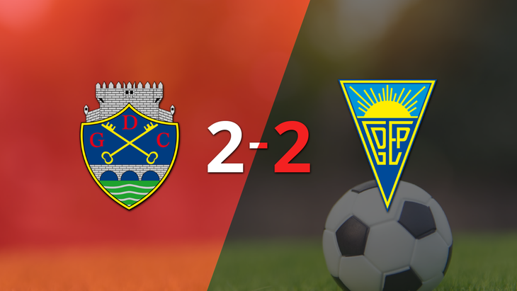 Chaves y Estoril igualaron 2 a 2