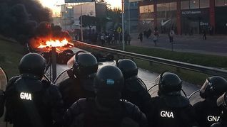 La Policía liberó los accesos cortados por manifestaciones.