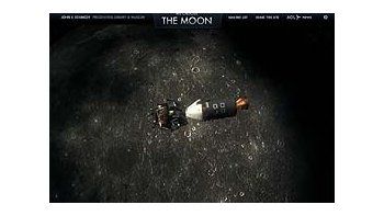 Reviva la llegada del hombre a la Luna en tiempo real desde wechoosethemoon.org
