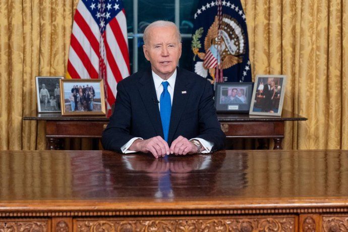 Donald Trump cuestionó la gestión de Joe Biden. Donald Trump cuestionó la gestión de Joe Biden.