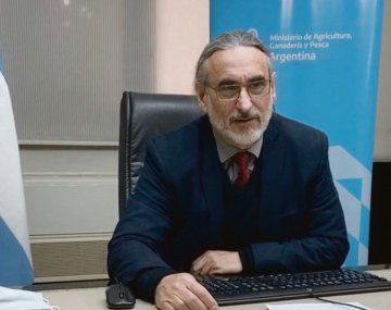 El Ministro de Agricultura, Ganadería y Pesca, Luis Basterra﻿.