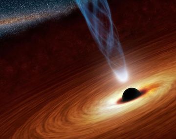 Descubren dos agujeros negros supermasivos cercanos a la Tierra