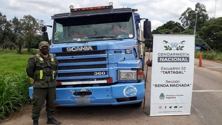 El decomiso de soja se produjo en dos operativos de control e inspección que las y los trabajadores de la GNA realizaron en rutas nacionales bajo las órdenes de la ministra Frederic y el titular de la fuerza, Andrés Severino.