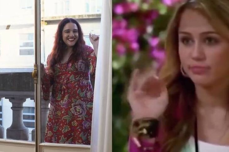 Ofelia Fernández imitió a Miley Cyrus en su video de despedida. Ofelia Fernández imitió a Miley Cyrus en su video de despedida. 