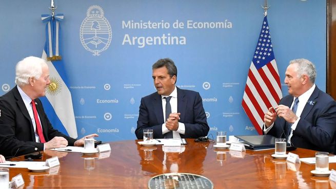 Sergio Massa recibió a senadores de EEUU: dialogaron sobre intercambio comercial y cooperación política