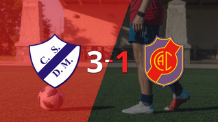 dep. merlo paseo a colegiales y sello su triunfo 3 a 1