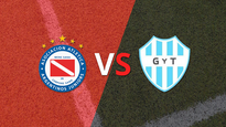 arranca el segundo tiempo del empate entre argentinos juniors y gimnasia y tiro