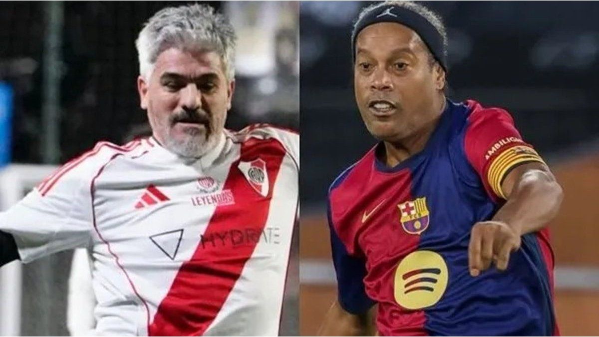 The legends of River and Barcelona face the Monumental: time, TV and formations