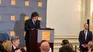 El discurso de Javier Milei duró poco más de veinte minutos.
