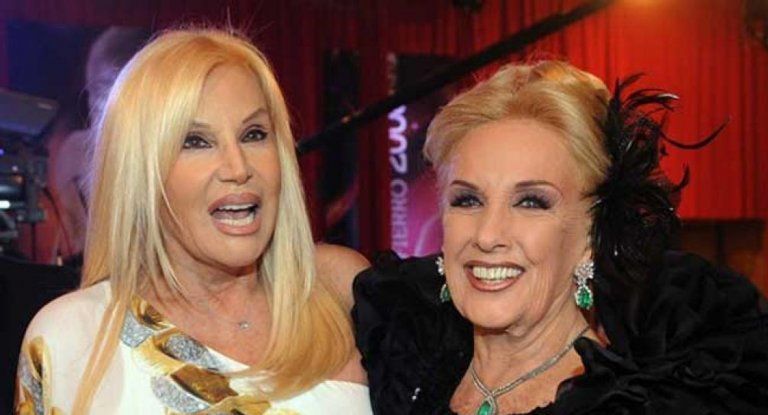 Susana Giménez y Mirtha Legrand.