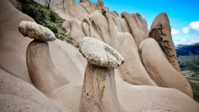 Este lugar con paisajes poco comunes es ideal para quienes realizan turismo por la Patagonia.