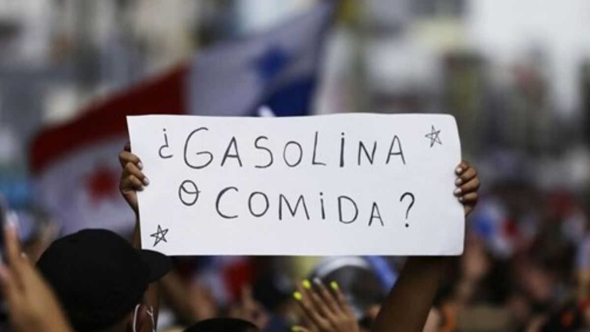 Inflación en Panamá: nuevas protestas pese a la baja en el precio de combustibles