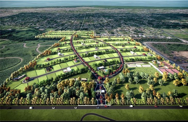 Render aéreo de Senderos de Rumencó (Foto Gentileza: H. Ledesma) Render aéreo de Senderos de Rumencó (Foto Gentileza: H. Ledesma)