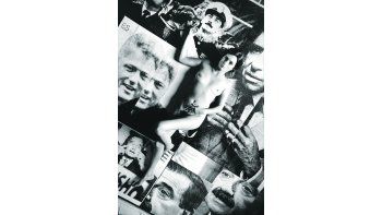 ámbito.com | Liliana Maresca. Una de las fotos-performance que tomó de ella Marcos López entre los rostros de políticos y militares