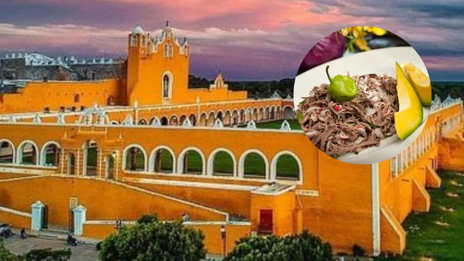 Izamal, un pueblito con una gastronomía única.
