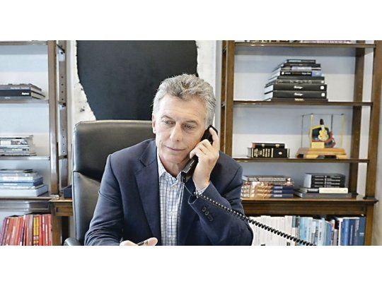Invitación. Macri tomó contacto con Trump a mediados de febrero.