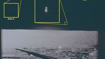La imagen corresponde a una fotografía tomada por la tripulación de la misión Apollo 12 de 1972.