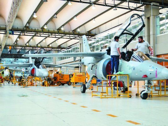 Montaje. Línea de producción del Pampa III a la espera de fondos para evitar parate en 2020.&nbsp;