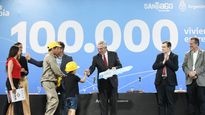 alberto fernandez entrego en santiago del estero la vivienda 100 mil de su gestion