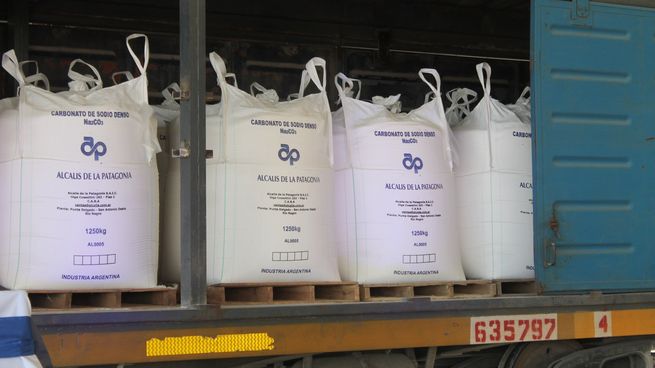 Alcalis de la Patagonia (Alpat), la única empresa productora de carbonato de sodio de Sudamérica, realizó el primer envío de soda ash por transporte férreo desde su planta de San Antonio Oeste hacia San Miguel de Tucumán. 