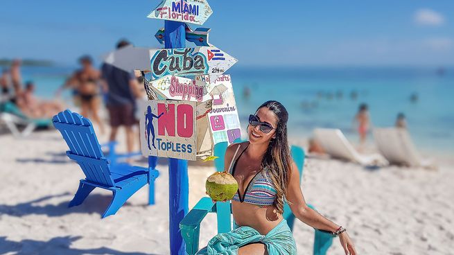 La increíble playa de Quintana Roo.