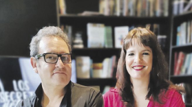 Sociedad. El productor Pablo Cernadas y la actriz Alejandra Mistral.