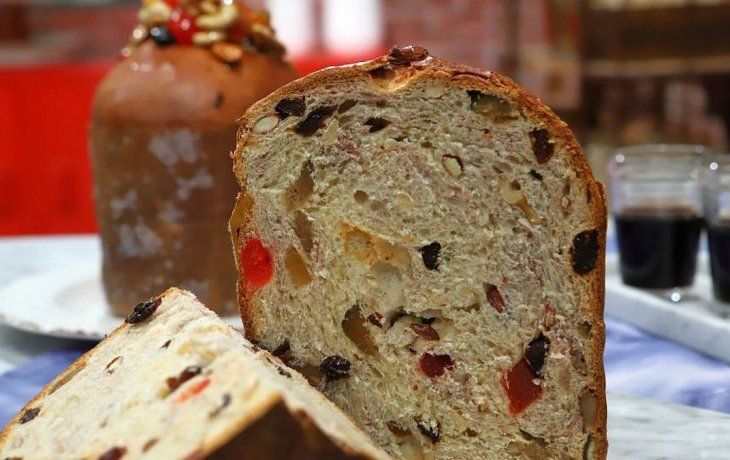 El pan dulce preparado por Juan Manuel Herrera