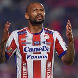 El delantero del San Luis viene en gran forma y no da tregua. El delantero del San Luis viene en gran forma y no da tregua.