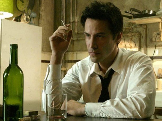 Keanu Reeves en Constantine.