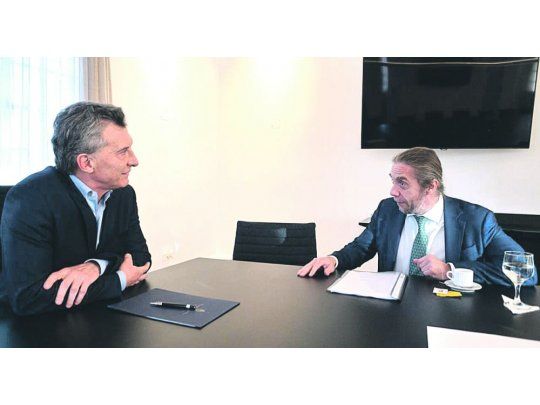 A solas. El Presidente recibió ayer por la tarde a Enrique Gavier, encargado en Córdoba de una fiscalía especial para casos complejos.