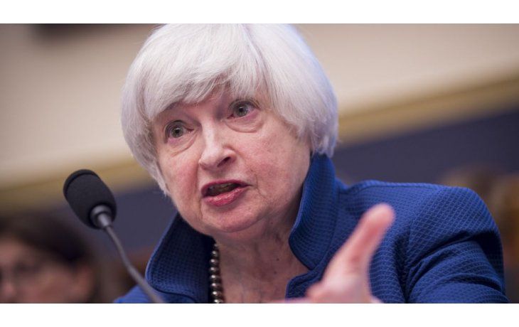 La titular de la Fed, Janet Yellen.