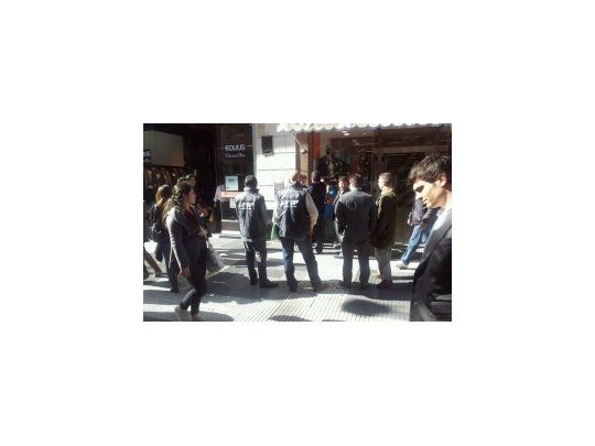 El operativo se llevó a cabo en Lavalle y Florida