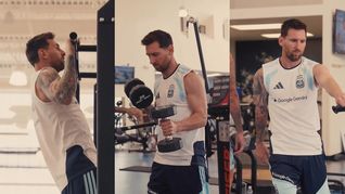 Lionel Messi se mostró entrenando con la Selección y el video ya tiene millones de vistas. Lionel Messi se mostró entrenando con la Selección y el video ya tiene millones de vistas.