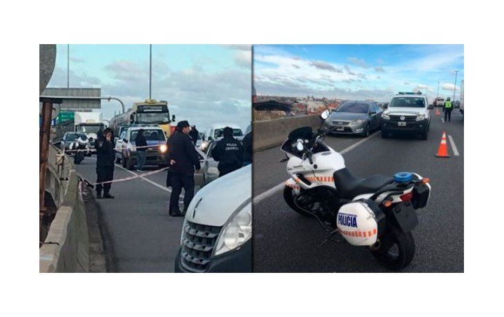 Tremendo robo en la autopista Buenos Aires - La Plata. Los ladrones se llevaron 11 millones de pesos.