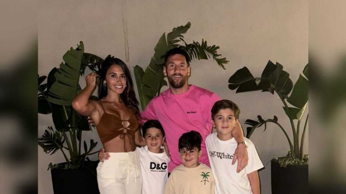 Lionel Messi shared the intimacy of his New Year’s celebration with his family