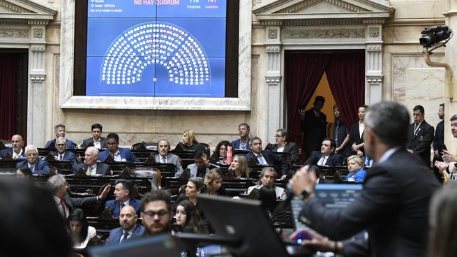 Nueva sesión sin quórum en Diputados para tratar Ficha Limpia.