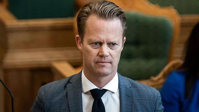 El ministro de Relaciones Exteriores, Jeppe Kofod.