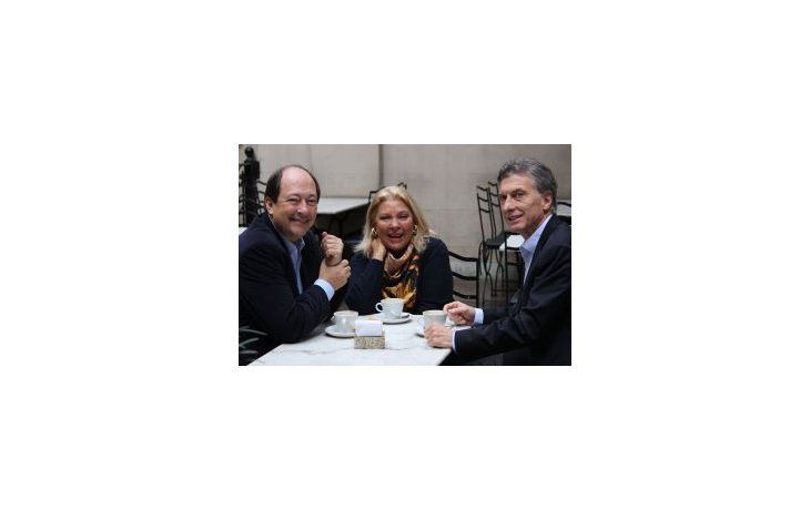Macri prometió que, si gana, Sanz será ministro de Justicia y Carrió embajadora