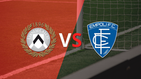 udinese y empoli se repartieron los puntos en un 1 a 1