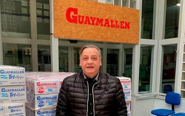 El empresario de alfajores Guaymallén, Hugo Basilotta El empresario de alfajores Guaymallén, Hugo Basilotta
