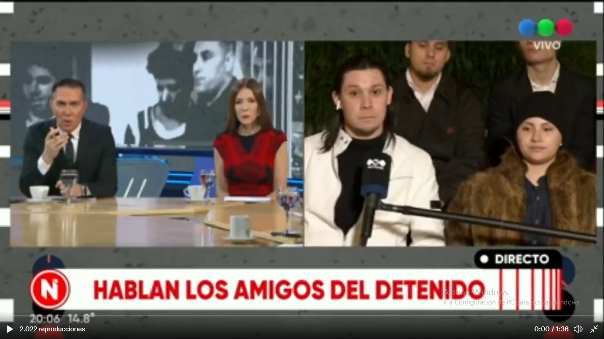 Atentado a Cristina Kirchner: la novia y un amigo del detenido negaron que tuviera comportamientos extraños