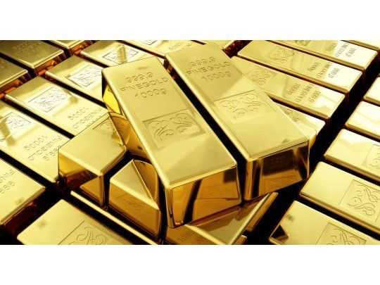 El oro cae 0,33% a u$s 1.263