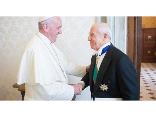 El Papa recibe a Rogelio Pfirter. Fuente: LOsservatore Romano