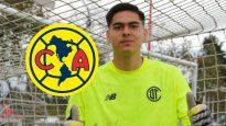 Max Alejandro Serrano, un joven arquero de 19 años, proveniente de Toluca, acaba de firmar para el Club América.