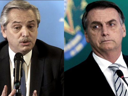 Alberto Fernández y Jair Bolsonaro mantuvieron una videoconferencia.&nbsp;