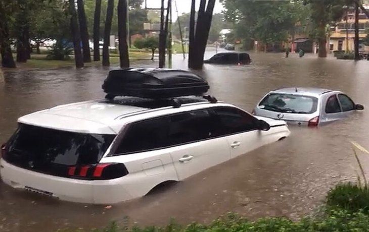 que hacer si tu auto quedo danado por el temporal en pinamar