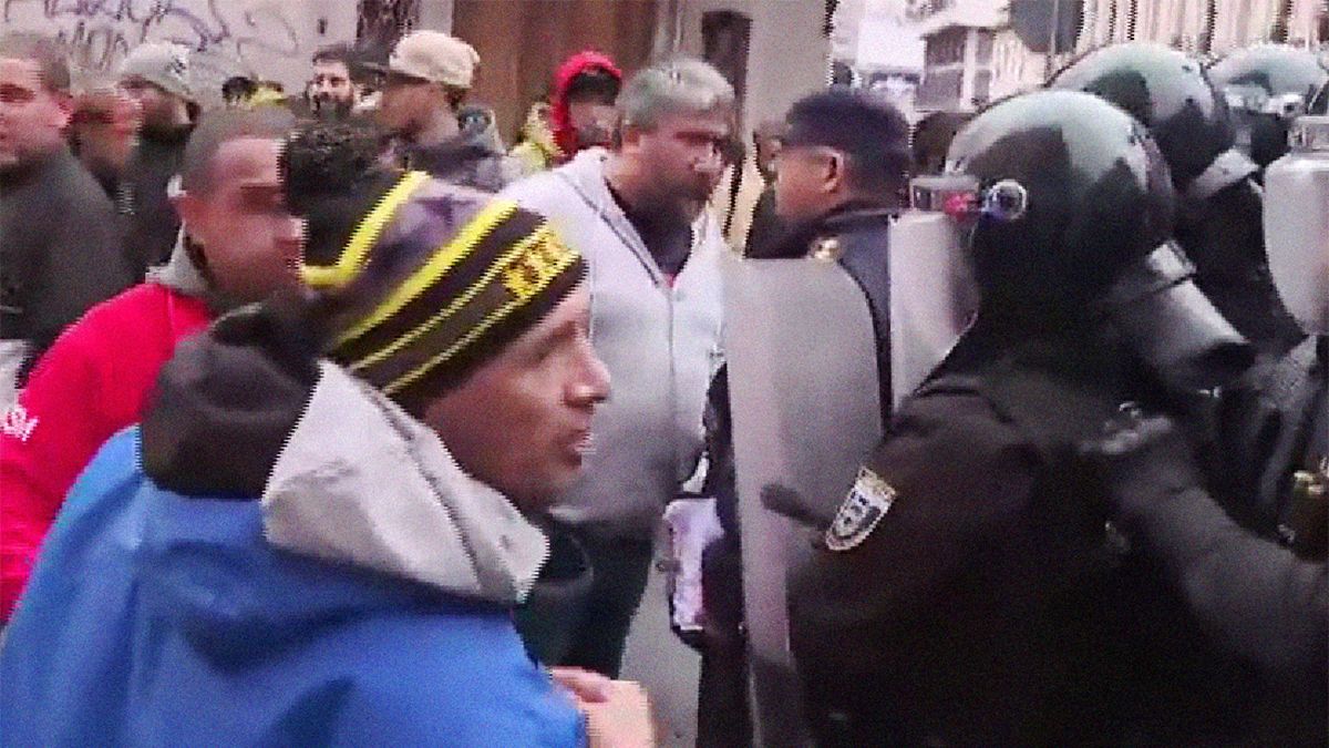 incidents between the fishing union and the Police against the MTSS