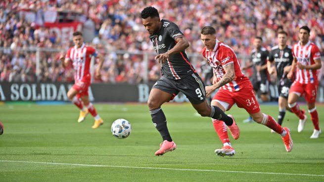 Ni Borja. River jugó mal y no hizo goles en Santa Fe ante Unión.&nbsp;