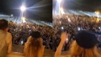 Fátima Florez saludó desde un balcón a los fans de Milei y el Presidente lo compartió en sus redes sociales.&nbsp;