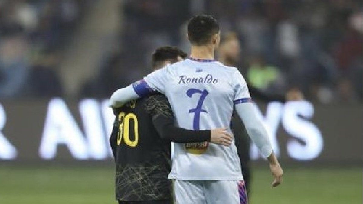 In the end they love each other: Messi and Cristiano shared images together